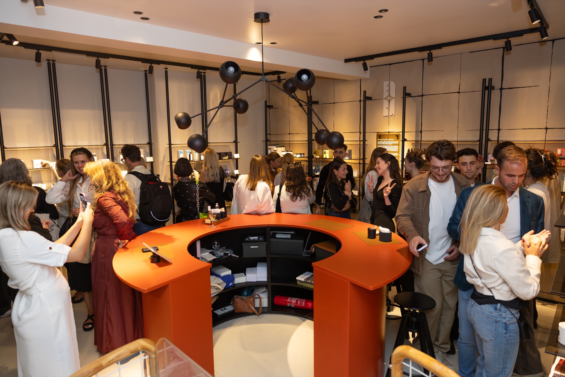 ENBA HOUSE in Paris during a brand and beauty industry gathering